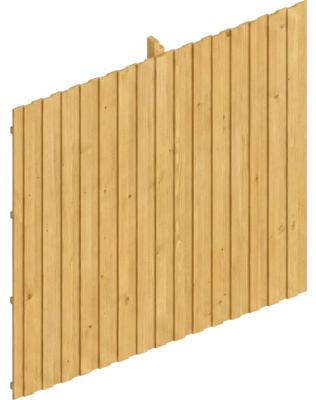 Rückwand Deckelschalung SKAN HOLZ Emsland 362 x 330 cm eiche hell