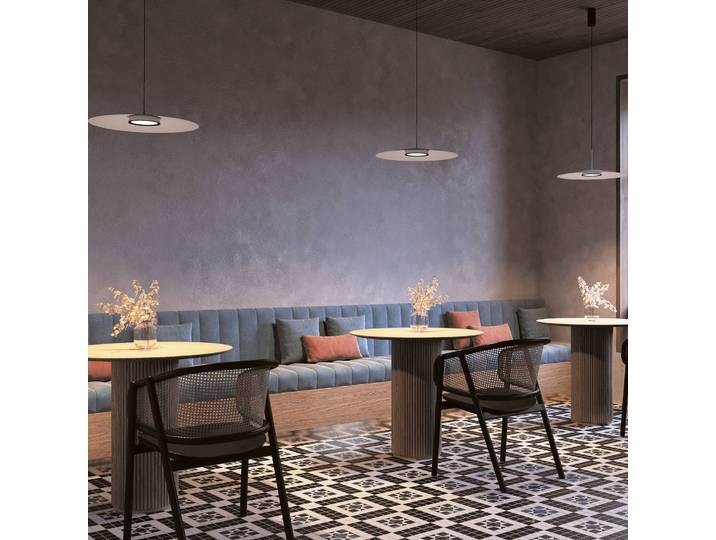 Maytoni Hängelampe El, für Wohn- / Esszimmer, Aluminium, Modern
