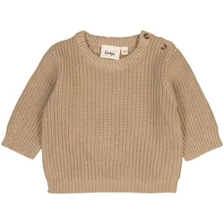 Feetje Strickpullover, beige, 80