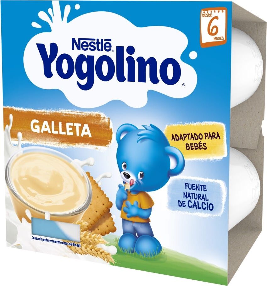 Nestlé Yogolino Galleta 6 4x100g
