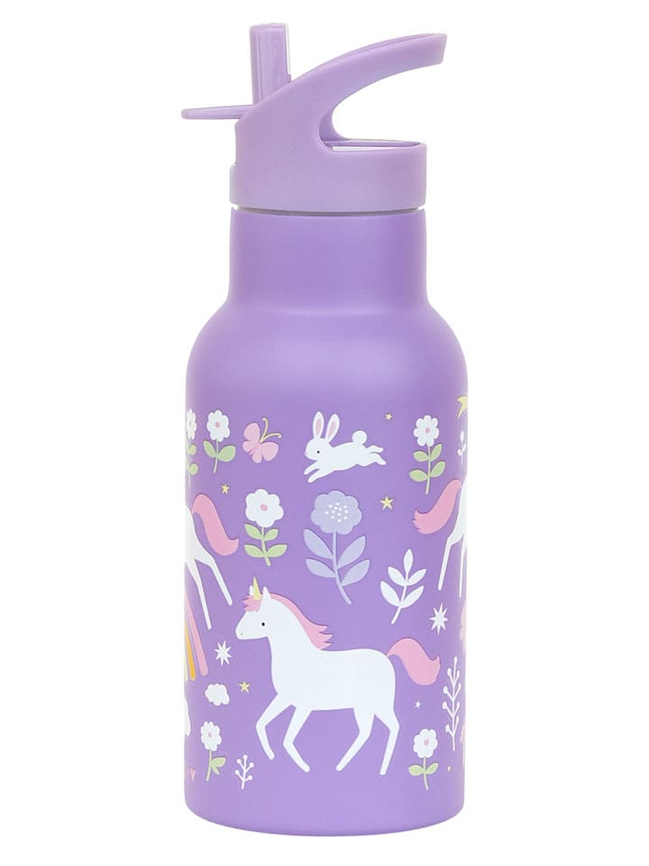 a little lovely company Trinkflasche "Unicorn dreams" in Lila - 350 ml - onesize