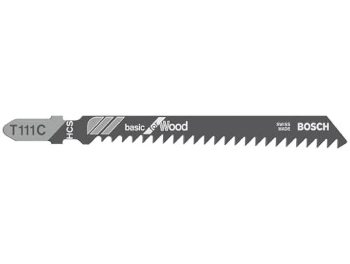Bosch 100x T 111 C Basic for Wood decoupeerzaagbladen