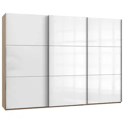 Schwebetürenschrank Level 36D ca. 300x216x65 cm Weiß