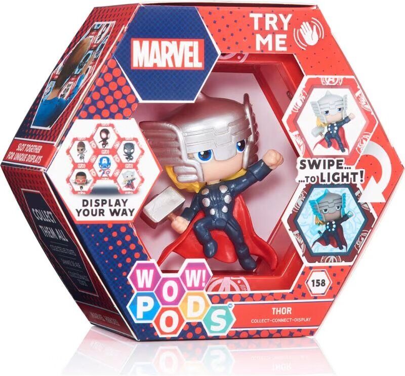 Wow Stuff Figura Marvel Thor Pods Talla Única Unisex