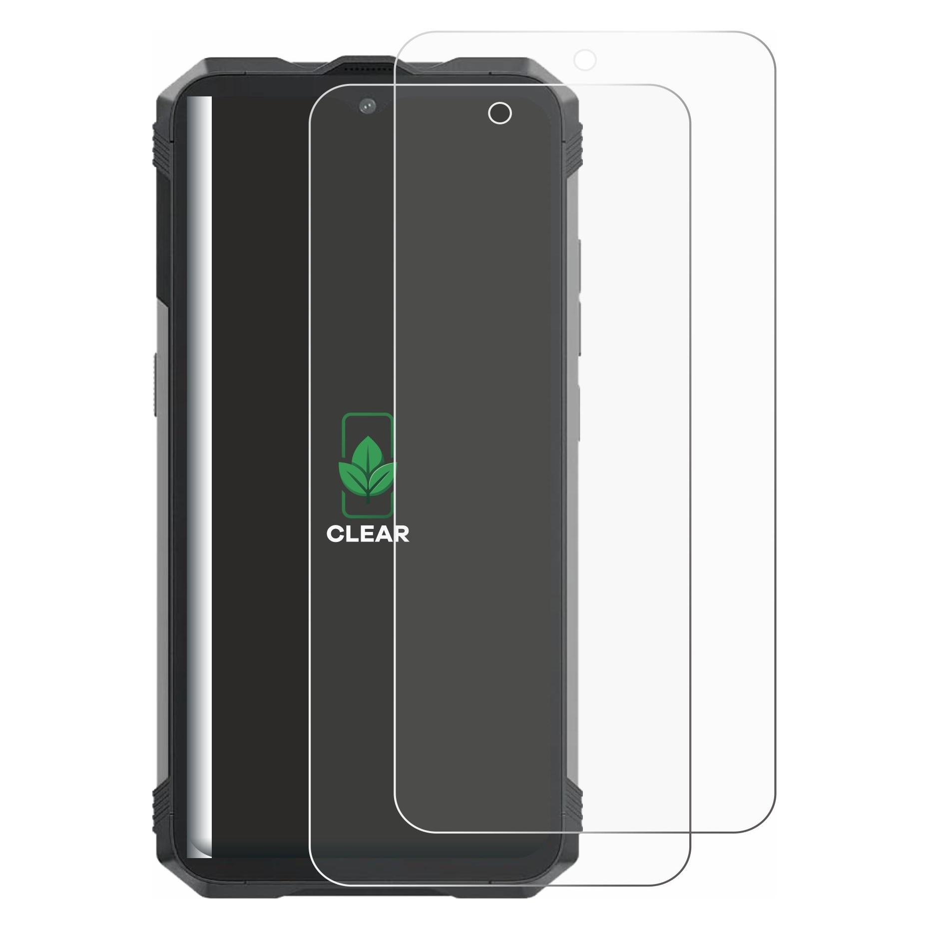 ScreenLeaf Schutzfolie für Cubot King Kong AX Displayschutz Display Schutz Folie Klar Transparent (2 Stk., Cubot King Kong) (6160404)