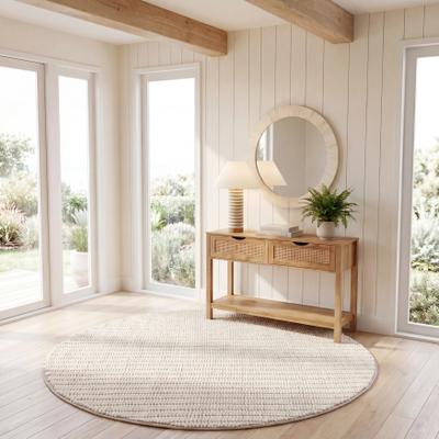 SAFAVIEH Hand-Loomed Natura Evterpi Transitional Wool Rug