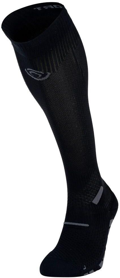 Bv Sport  - Trail Compression Noir Gris - M - Chaussettes de compression