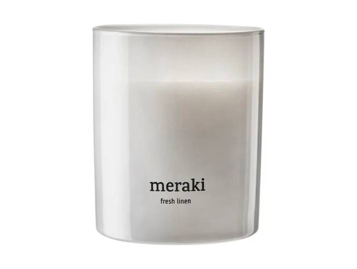 Meraki Bougie parfumée Meraki, 35 heures Linge frais