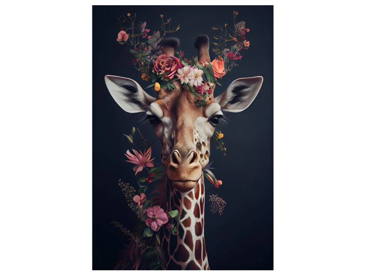 Bild mit Rahmen Africa Flower image LAND