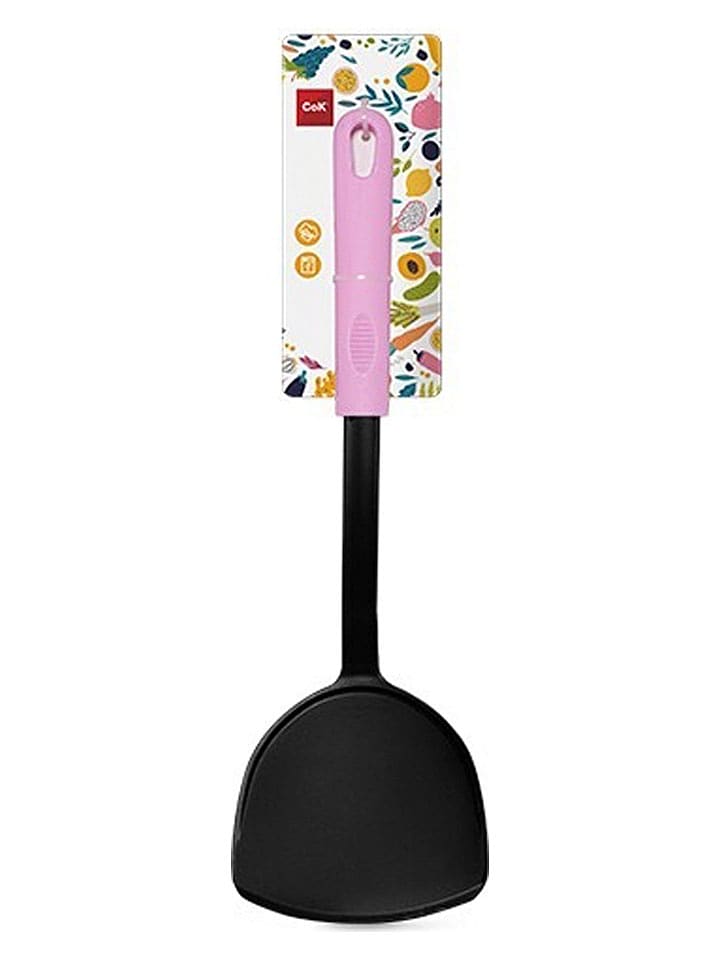 CEGECO Pfannenwender in Rosa/ Schwarz - onesize