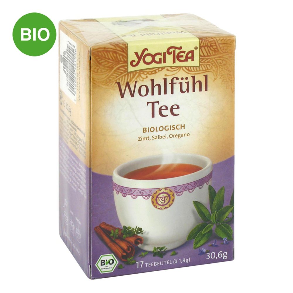YOGI TEA GmbH Yogi Tea Wohlfühl Bio Filterbeutel 09687990