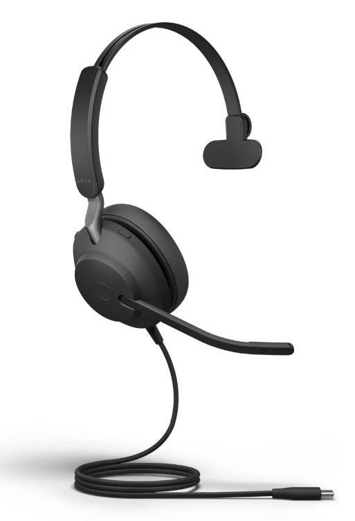 Jabra Evolve2 40 SE USB C/A UC Mono headset