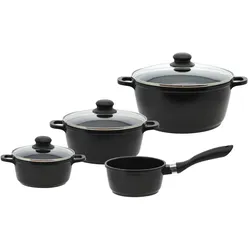Topfset 4-teilig BLACK CAST