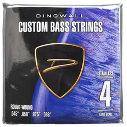 Dingwall Long Scale 4-String Stainless 045 - 98 - Saiten E-Bass