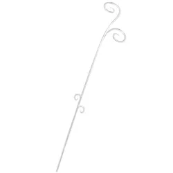 Scheurich Orchid stick, Orchideenstab aus Kunststoff,  Farbe: Transparent/clear, 11.5 cm Breite, 4 cm Tiefe, 60 cm hoch