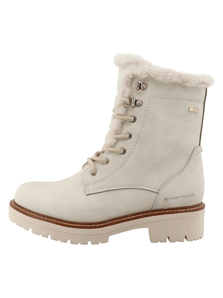 Tom Tailor Boots in Weiß - 39