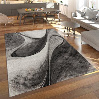 Paco Home Modern Area Rug for Living Room with Abstract Waves Design