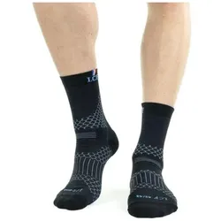 La Chaussette de France, Herren, Sportsocken, Appalache - Laufsocken (42 - 43), Schwarz, Blau