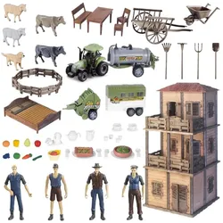 DIY Bauernhaus Set mit Bauern