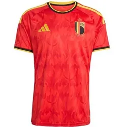 ADIDAS Herren Trikot Belgien 2026 Replika Heim, Größe M in Rot Rot