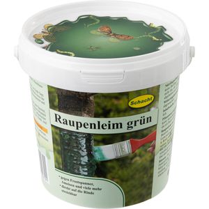 Schacht Leimring Raupenleim grün, zum Aufstreichen, gegen Frostspanner, Ameisen und Blattläuse an Bäumen, 1 kg
