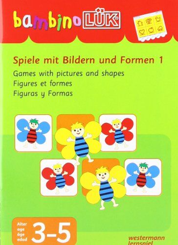 Michael Junga - bambinoLÜK: Spiele mit Bildern und Formen: 3-5 Jahre (bambinoLÜK-System, Band 10) - Preis vom 11.10.2026 03:10:56 h