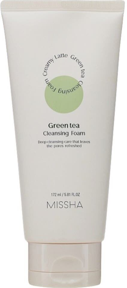Missha Creamy Latte Green Tea Cleansing Foama 172 ml