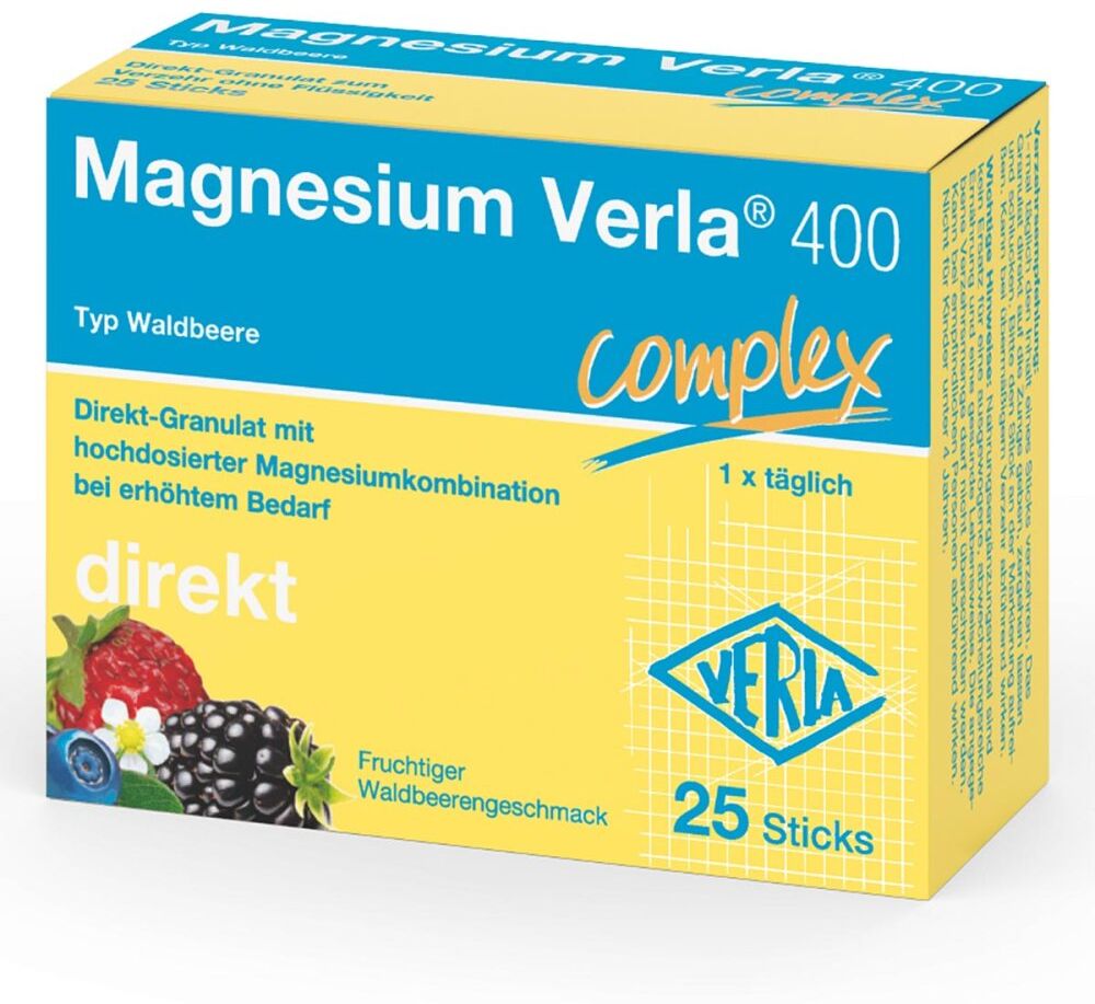 Magnesium Verla 400 Waldbeere Direkt-Granulat