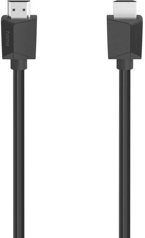 Hama High Speed HDMI Cable with Ethernet Ultra-HD 4K Black (00200702) - 1.5 m