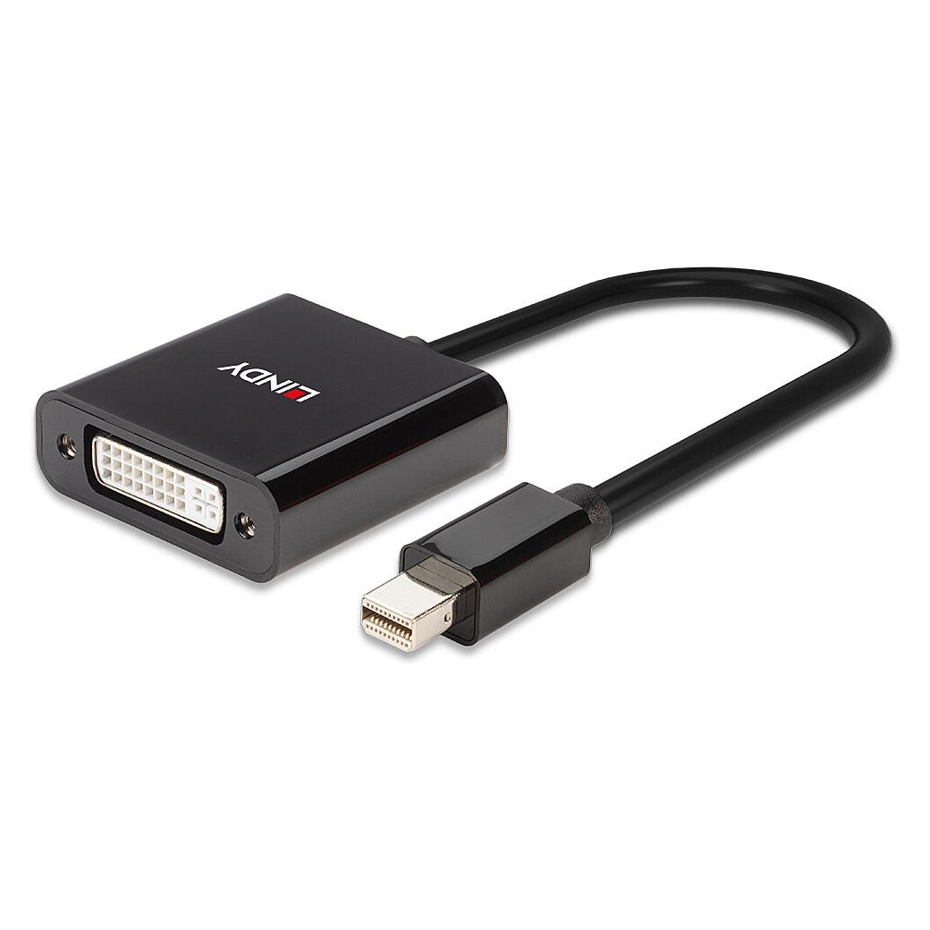 Lindy Mini DisplayPort auf DVI Konverter, aktiv (41736)