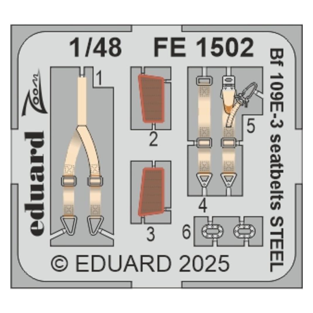 Eduard Bf 109E-3 HOBBY BOSS (BIG49444)