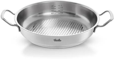 Ⓜ️🔵🔵🔵 Fissler Tegame - Tegame, Serie Original-Profi Collection, Capacità 3 Litri, Diam