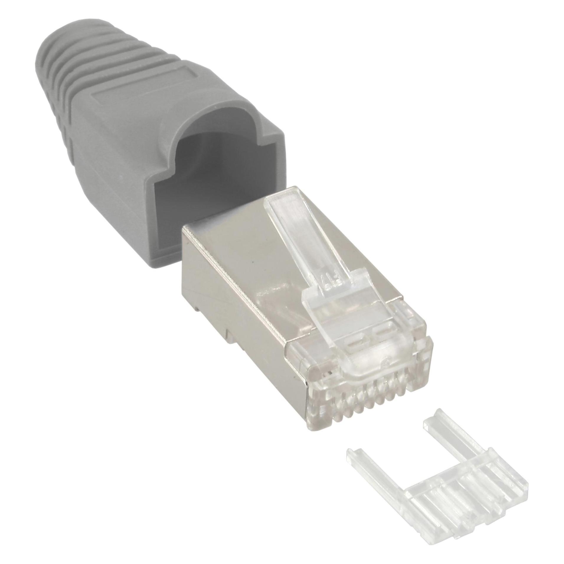 InLine Netzwerkanschluss (Netzwerkkabel Stecker) (74510A)