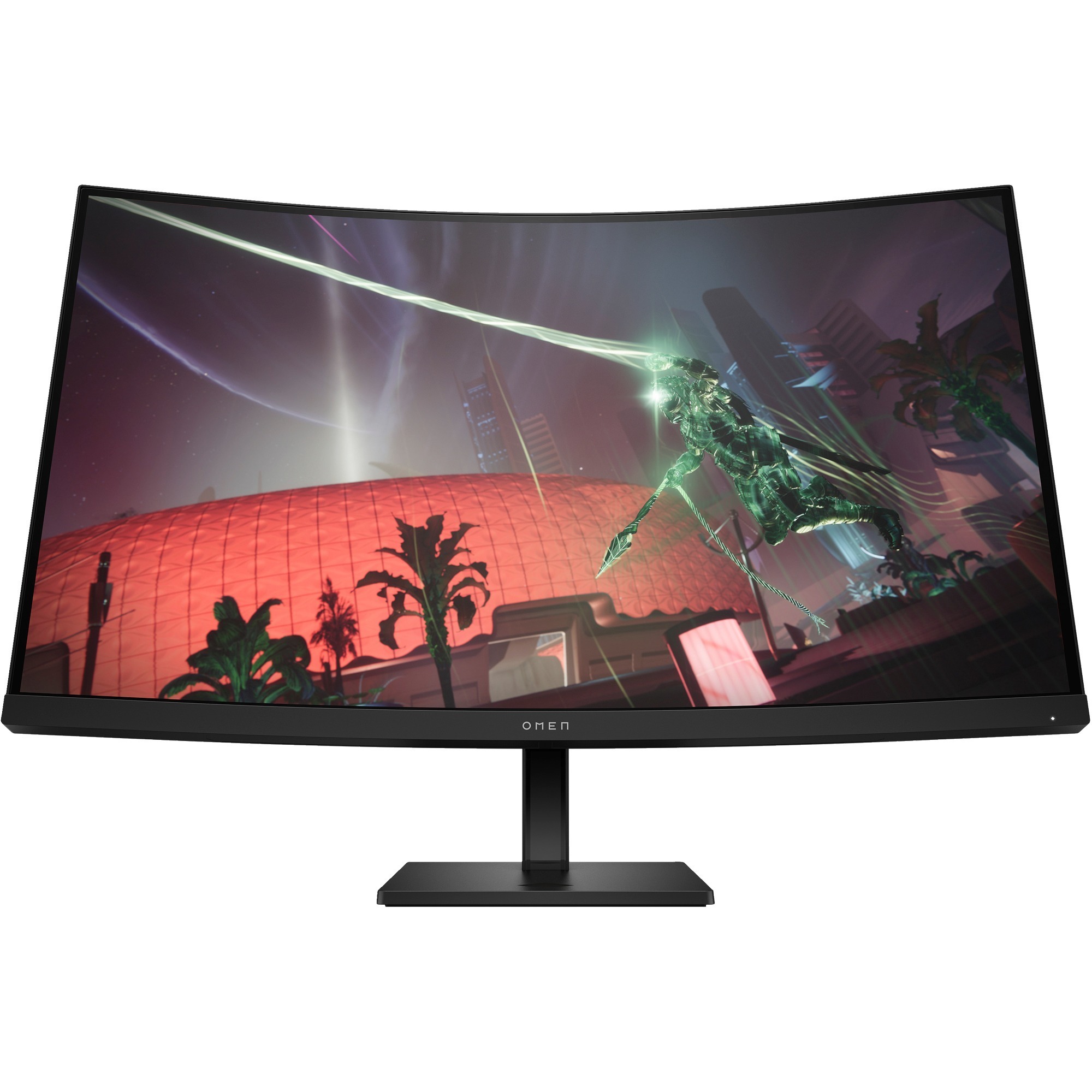 OMEN by HP OMEN by 31,5 Zoll QHD 165 Hz Curved Gaming-Monitor - OMEN 32c, 80 cm (31.5"), 2560 x 1440 Pixel, Quad HD, LCD, 1 ms, Schwarz
