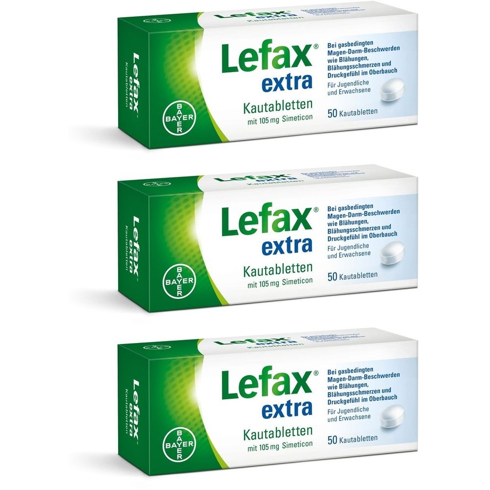 Lefax extra Kautabletten x3 3x50 St