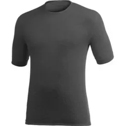 Unterhemd Rund mit kurzem Arm / T-Shirt L Schwarz grau - XL