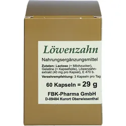Loewenzahn Kapseln 60 ST