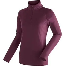 MAIER SPORTS Maier Sports Damen Rollkragen Eva, Größe 42 in Lila 4637