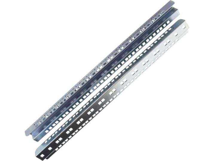 Lanview 12U INSTALLATIE RAIL, GALVANISED, 1SET=2ST, RAX410 (GALVANISED, 1SET=2ST.)