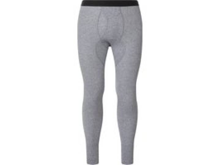 ESMARA MEN Caleçon long côtelé avec ouverture homme (gris, S)