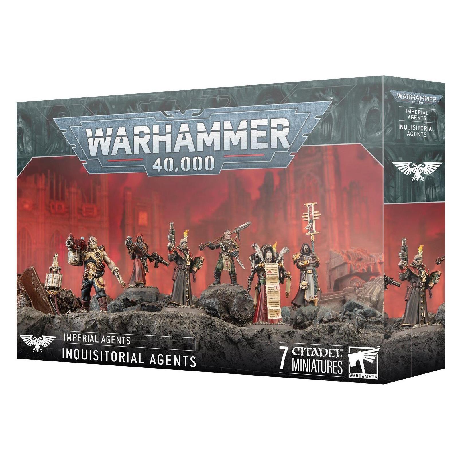 Games Workshop Warhammer 40k - Agents Imperiaux Suite Inquisitoriale (Kunststoff) (68-13)