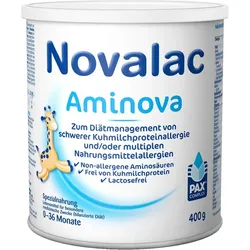 NOVALAC Aminova Spezialnahrung 0-36 Monate Pulver