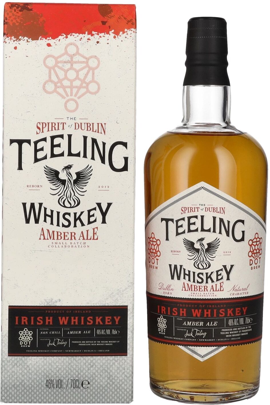 Teeling Whiskey Teeling AMBER ALE Small Batch Collaboration Irish Whiskey 46% Vol. 0,7l in Geschenkbox
