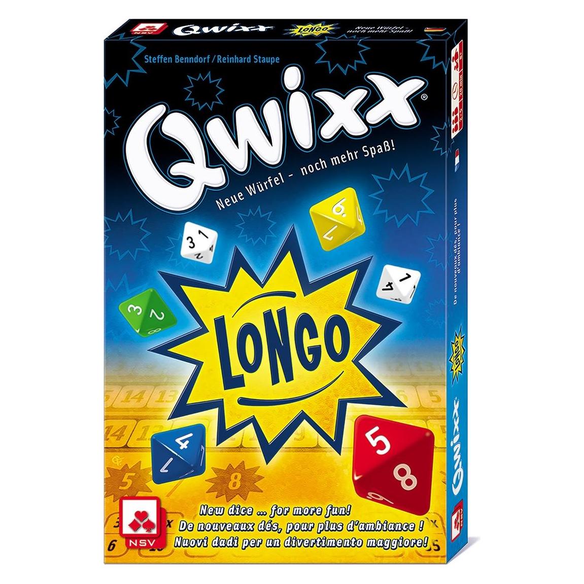 NSV Qwixx Longo (Deutsch, Französisch, Italienisch, Spanisch, 2 - 5 Spieler) (4121)