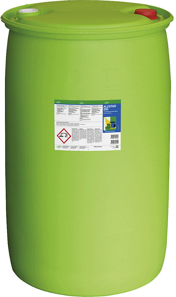 Maschinenreiniger ALUSTAR 200, im Kunststoff-Fass, Inhalt 200 l Bio-Circle