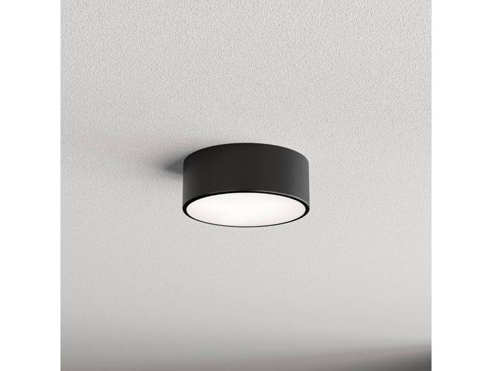 Deckenlampe mit Bewegungsmelder Cleo 200 TEMAR LIGHTING, schwarz, für Flurbereich, Metall, Modern, Deckenlampe mit Sensor