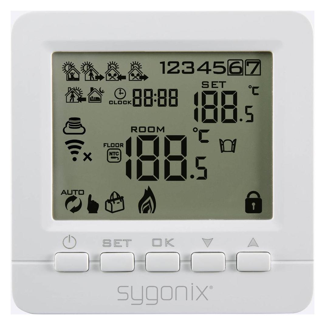 Sygonix Heizungsthermostat mit WLAN und Sensor (SY-4500820)