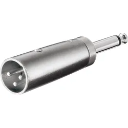 NTA 211 - XLR Stecker auf 6,3 mm Mono Klinken Stecker