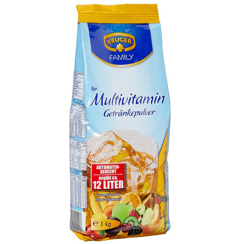 KRÜGER FAMILY Multivitamin Getränkepulver 1,0 kg 708197000