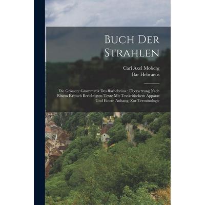 Buch Der Strahlen, Taschenbuch von Bar Hebraeus, Legare Street Press, 978-1-01-818835-5